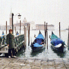 Cecile ià Venise en 2002.
Cecile in Venice in 2002.